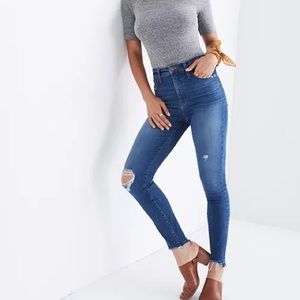 Madewell Curvy High-Rise Skinny Jeans: Drop Step-Hem Edition!